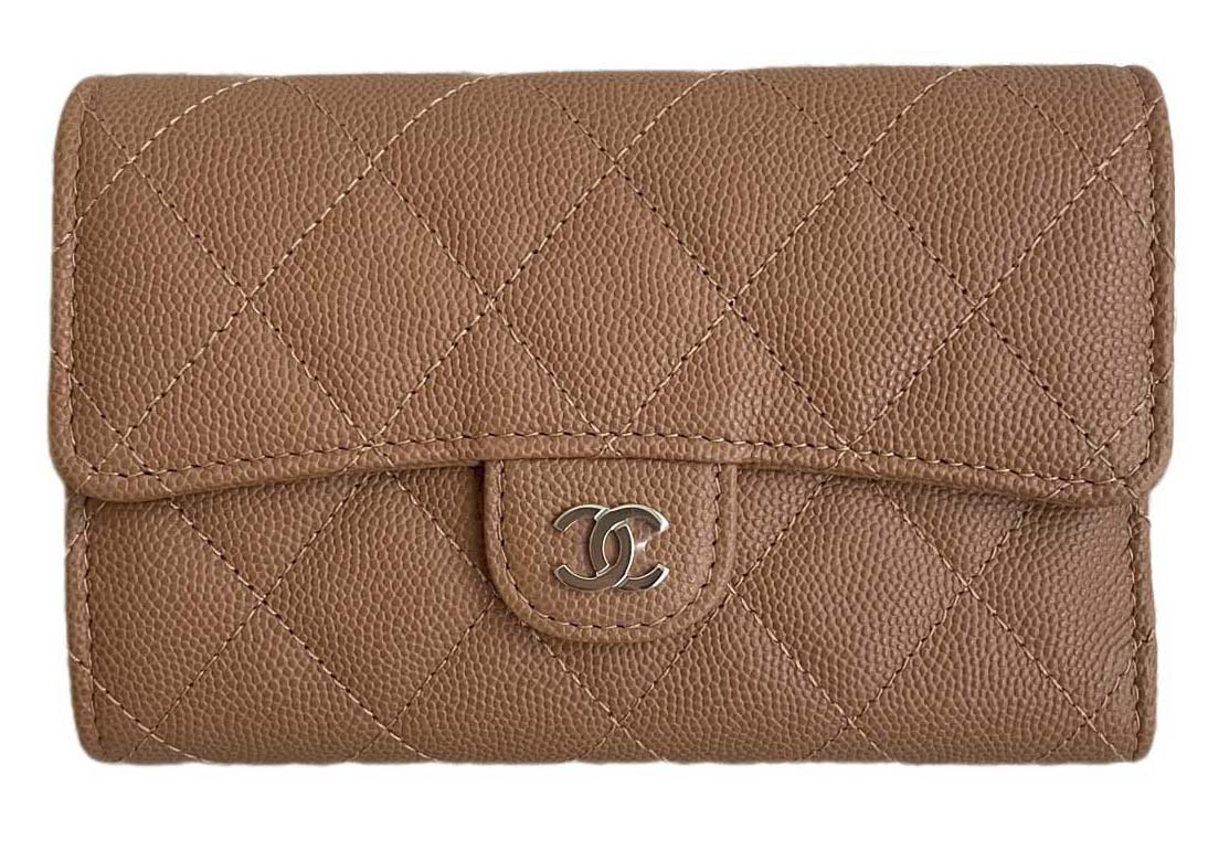 Chanel Classic Medium Flap Wallet Caramel (AP0232)