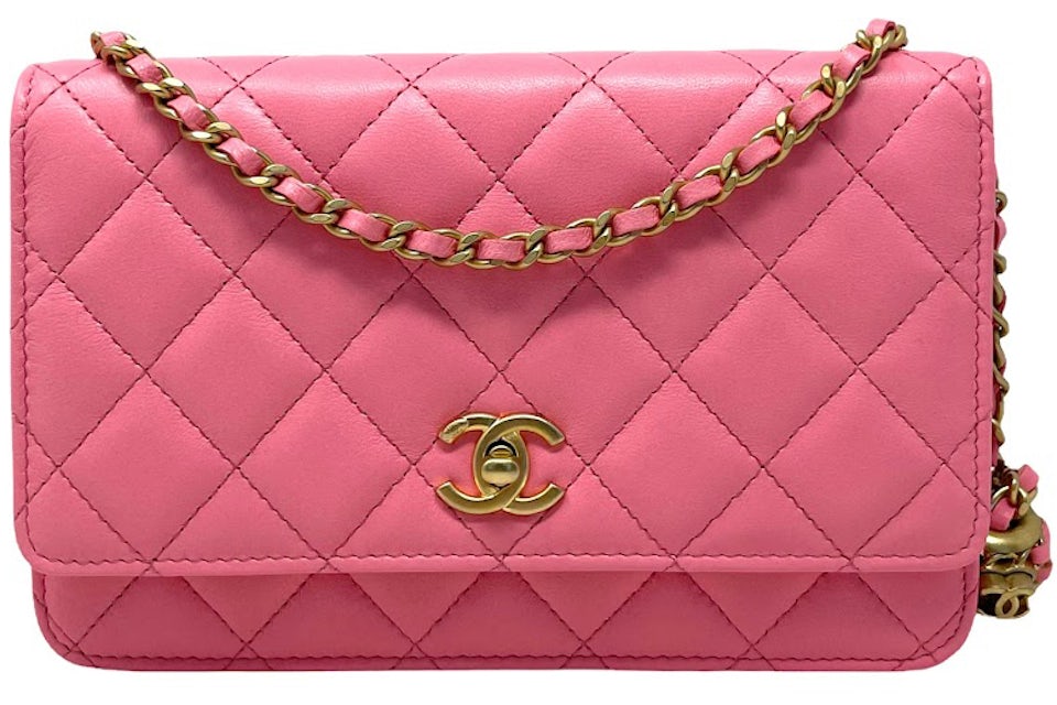 Chanel pink clutch bag Clearance
