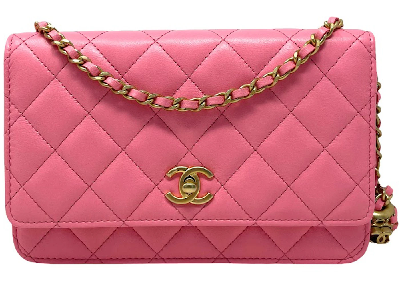 small pink chanel purse