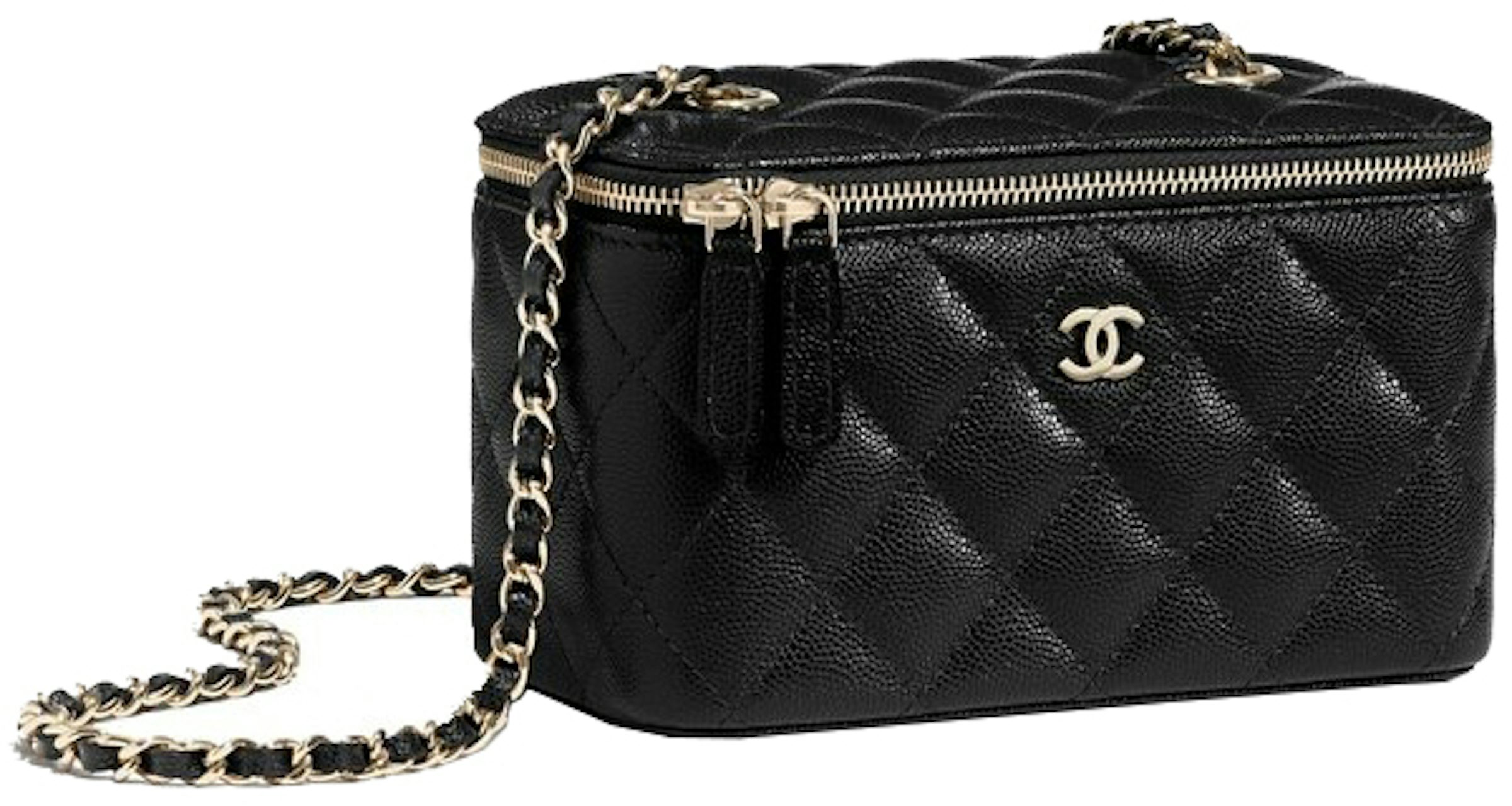 Chanel Black Quilted Lambskin Mini Rectangular Vanity With Chain Gold  Hardware, 2021 Available For Immediate Sale At Sotheby's