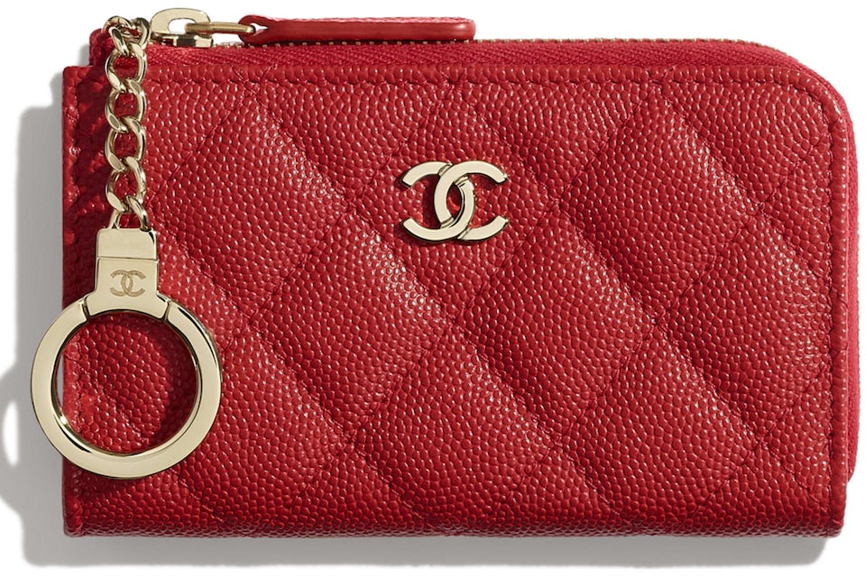 CHANEL, Bags, Chanel 9 Zipper Coin And Card Holder