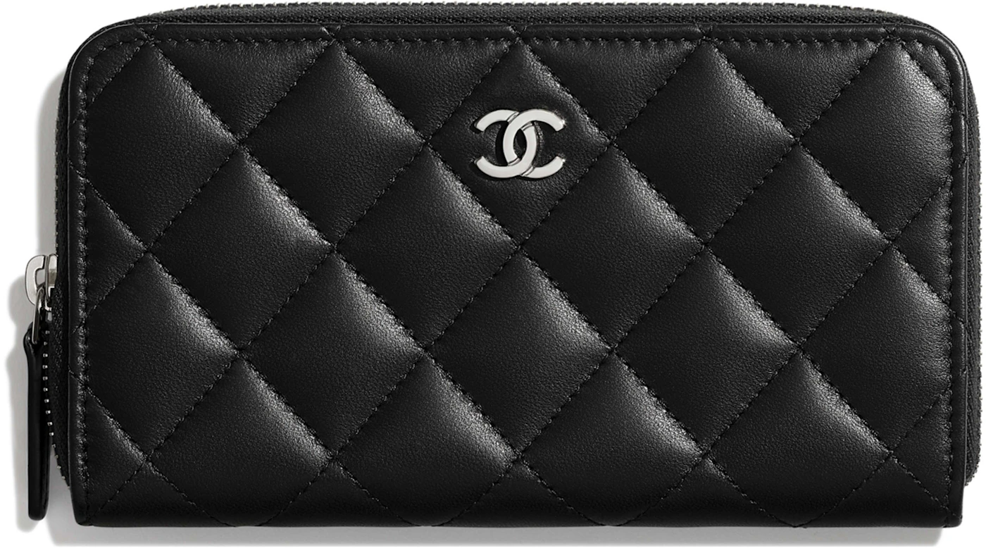 Vintage Chanel P CC N.Y. Zip Around Wallet! - New Neu Glamour