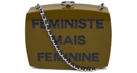Chanel Clutch Feministe Mais Feminine Box Green