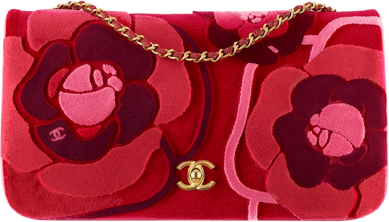 chanel embroidered bag