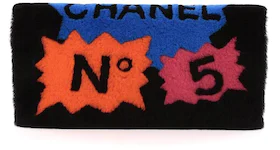 Chanel No 5 Comic Plush Clutch Black/Multicolor