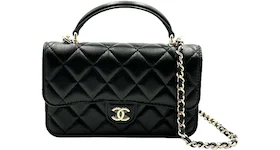 Chanel Clutch/Phone Holder with Chain Black (AP3226-B06660-94305)
