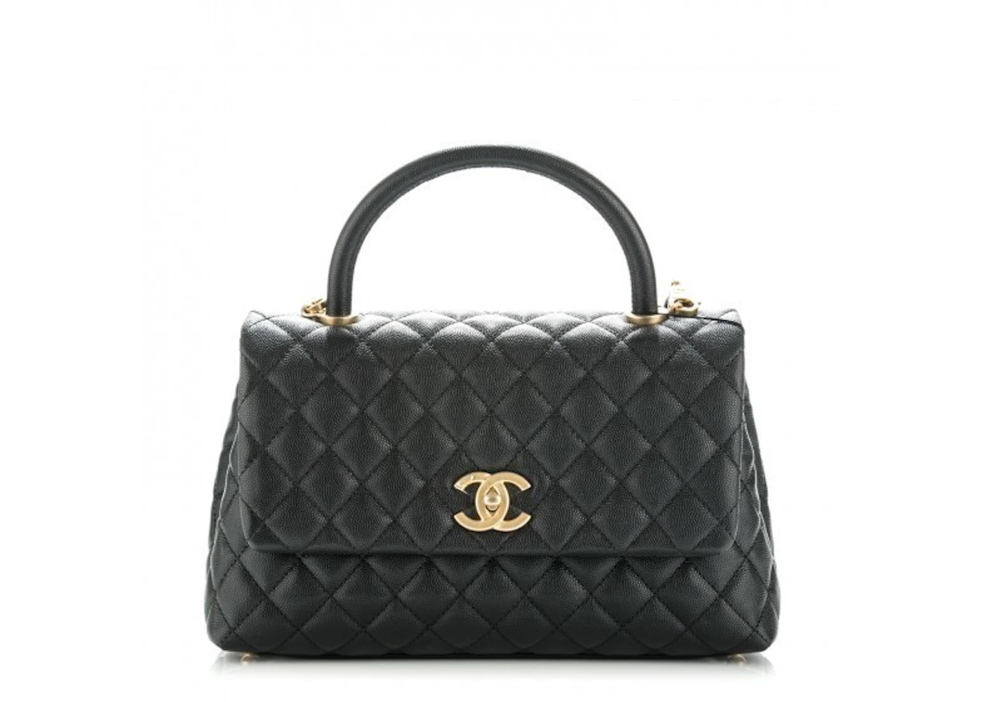 Chanel Coco Handle Flap Quilted Small Black Chanel Coco Handle Flap Quilted Small Black
