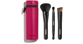 Chanel Codes Couleur Limited-Edition Collection of 3 Essential Brushes 143 - DIVA
