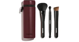Chanel Codes Couleur Limited-Edition Collection of 3 Essential Brushes 155 - ROUGE NOIR
