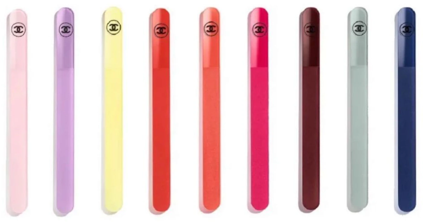 Chanel Codes Couleur Limited-Edition Nail File, Complete Set of 9 Multi in  Glass - US