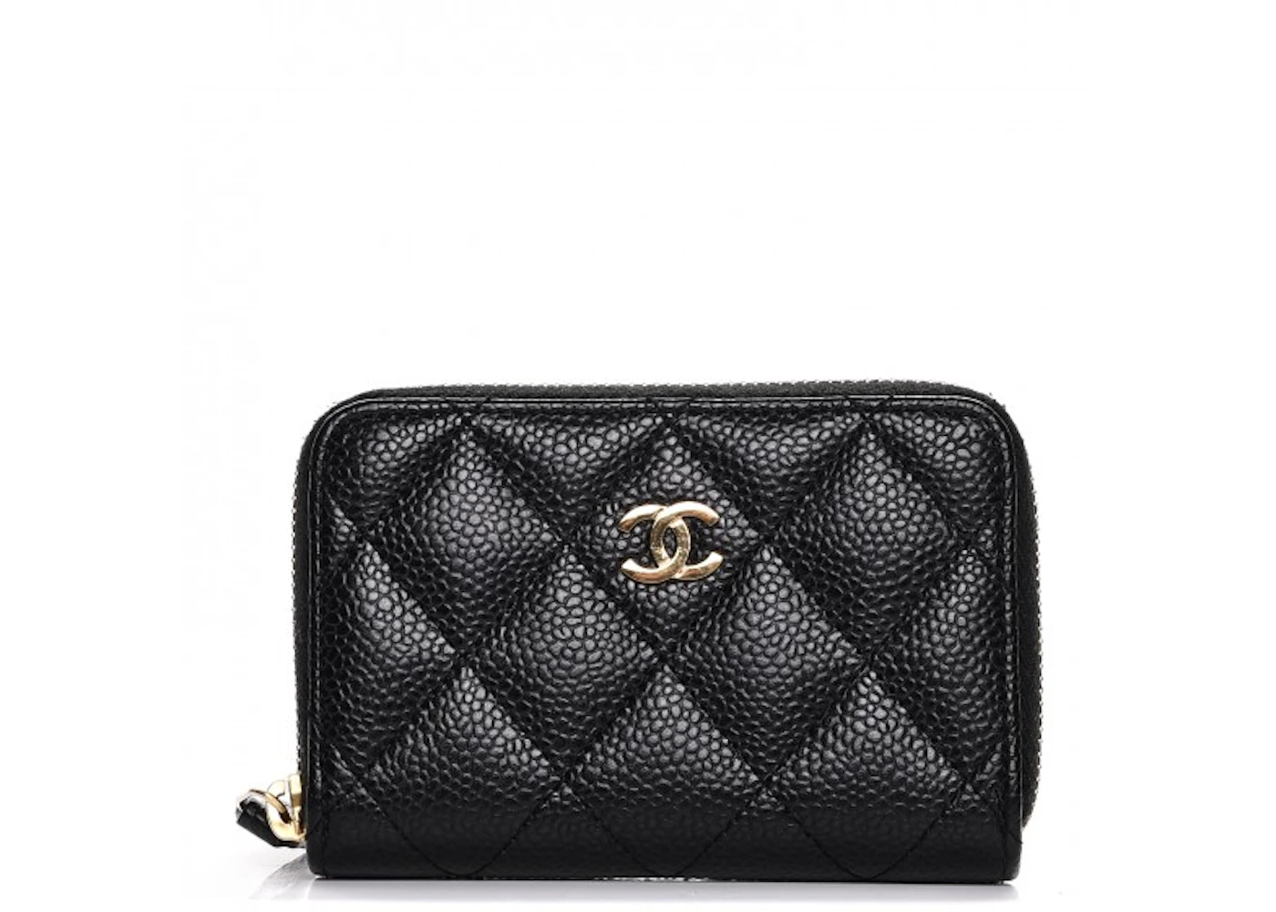 Chanel coin purse zip Clearance