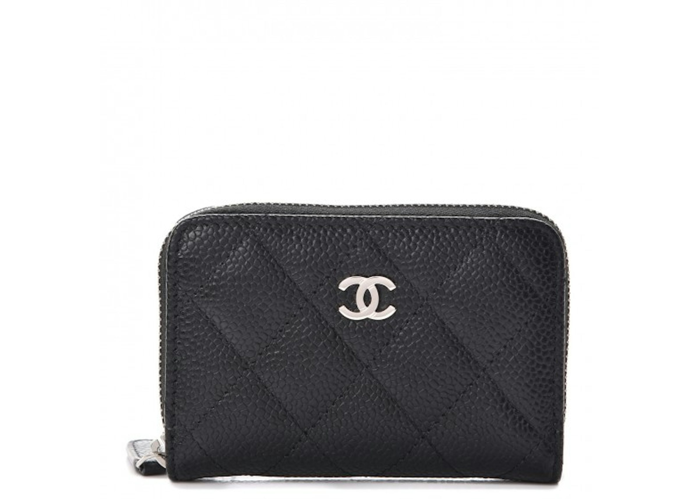 Chanel Zip Coin Purse Quilted