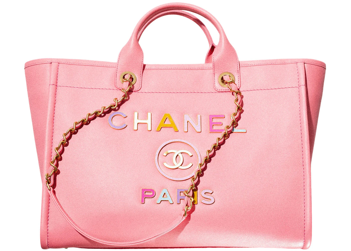 Chanel pink cloth bag Clearance