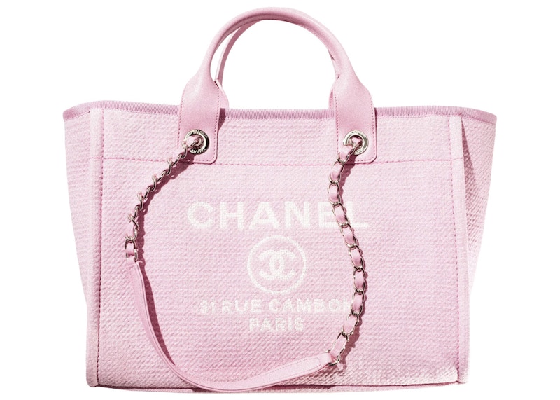 Chanel tote hot sale bag pink