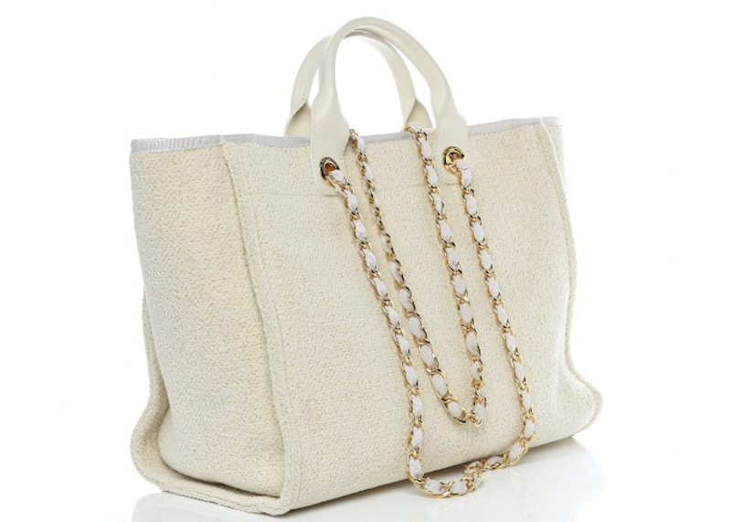 Chanel deauville white hot sale