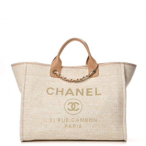 CHANEL Canvas Exterior Tote Bags  Handbags for Women  Authenticity  Guaranteed  eBay