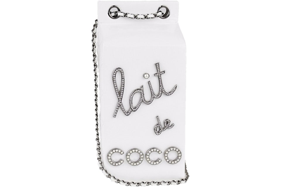 Chanel Evening Bag Lait de Coco White US