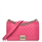 Chanel Boy Flap Wallet Quilted Diamond Long Light Pink in Patent Leather  with Gold-tone - US
