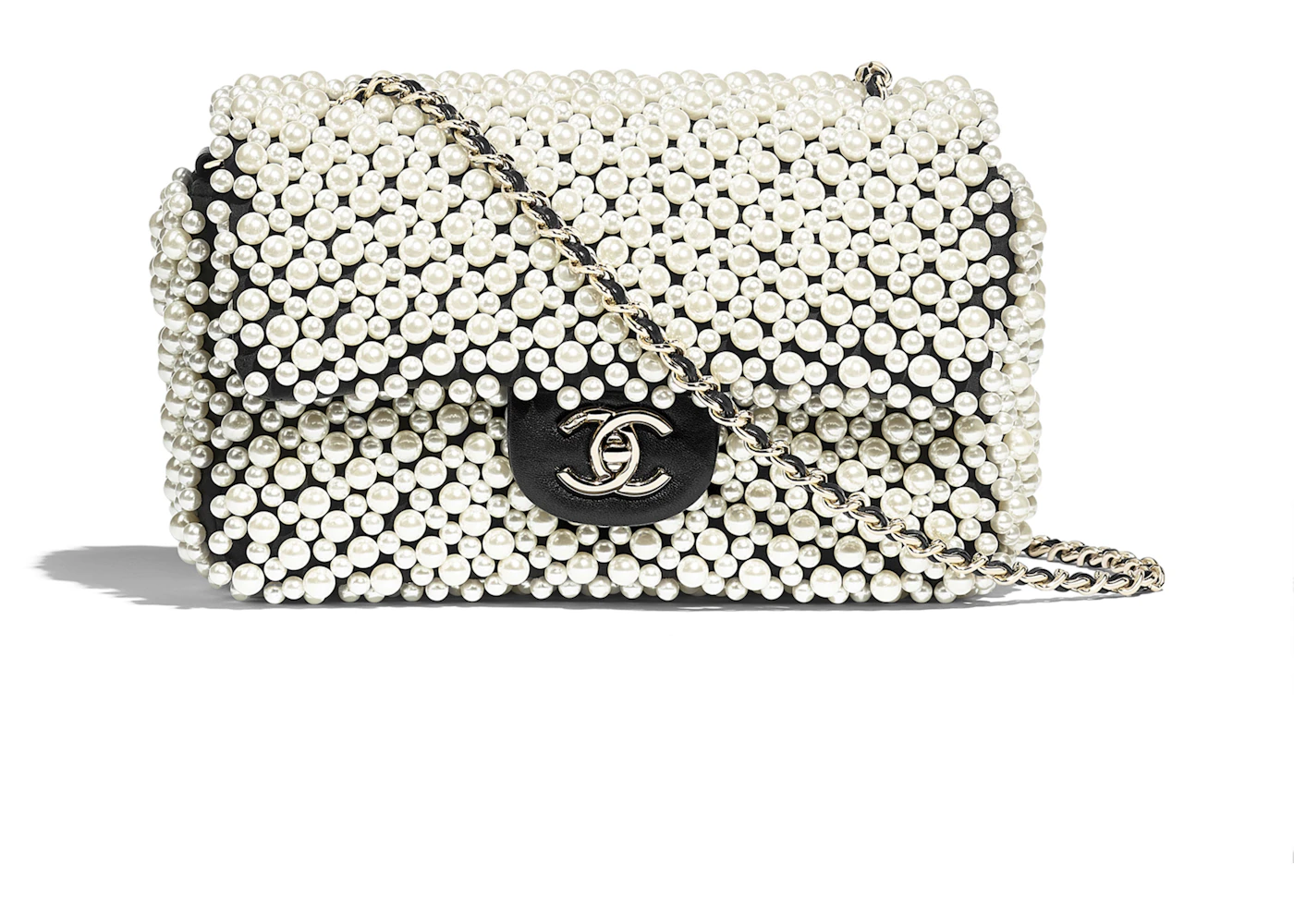 Chanel mini flap pearl bag Clearance