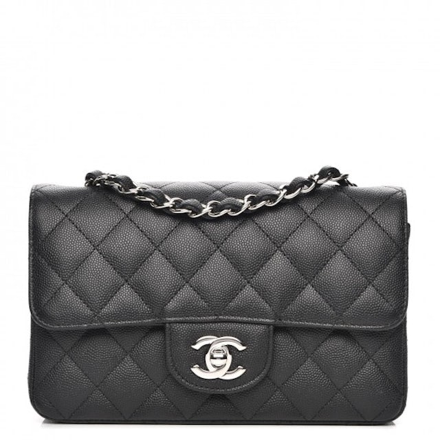 Chanel Black Quilted Caviar New Classic Double Flap Jumbo Q6BAQP0FK4086