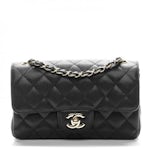Chanel 21K Perfect Mini Square Adjustable Chain Flap in Iridescent Lig –  Brands Lover
