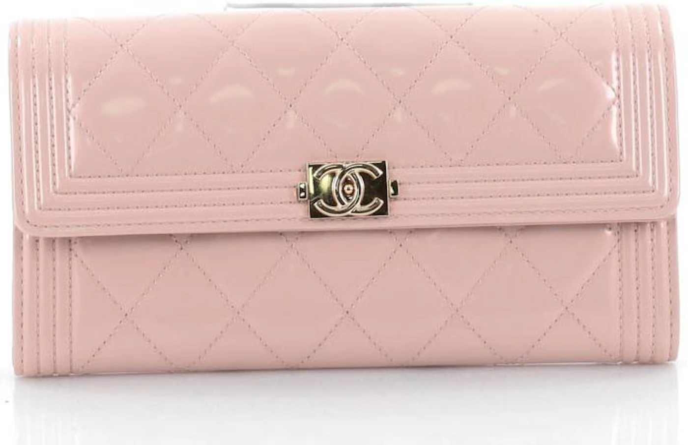 CHANEL Velvet Quilted Small Boy Flap Pink 1275044