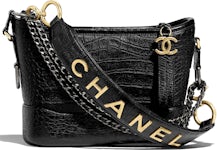 Chanel Silver Quilted calf leather Leather Gabrielle Medium Hobo Bag  Silvery ref.977413 - Joli Closet