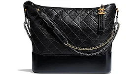 Chanel Gabrielle Hobo Bag Large Black