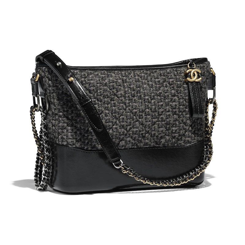 Chanel gabrielle cheap tweed bag