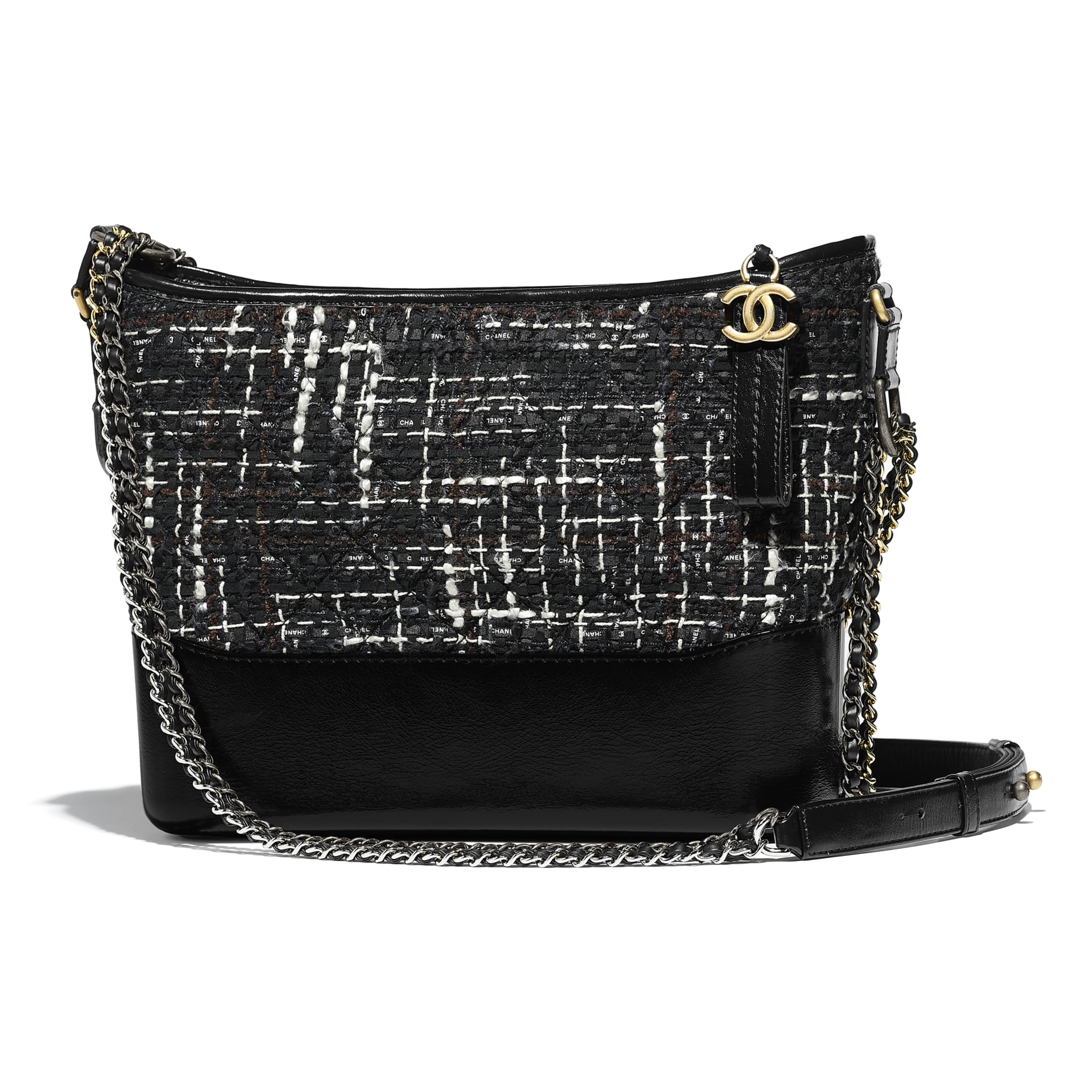 Sell Chanel Small Tweed Gabrielle Bag  BlackMulticolor  HuntStreetcom
