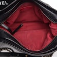 Pre-owned Chanel Gabrielle Hobo Bag Diamond Gabrielle Quilted Aged/smooth  Small Black