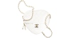 Chanel Heart Bag 22S White Lambskin