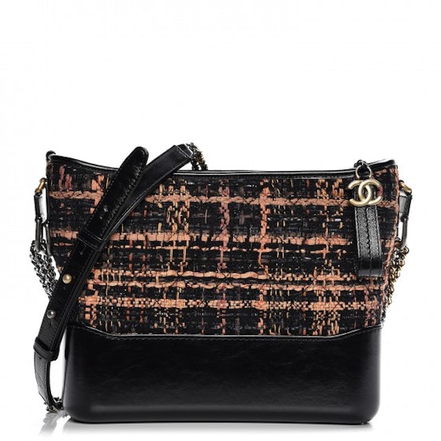 Chanel Gabrielle Hobo Bag Gabrielle Medium Black/Orange in
