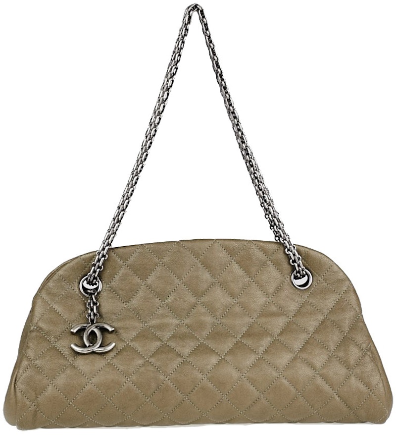 Chanel just mademoiselle bowling on sale bag