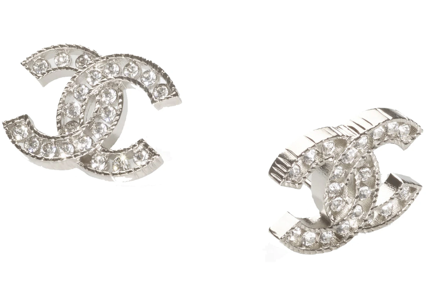 Silver chanel studs Clearance
