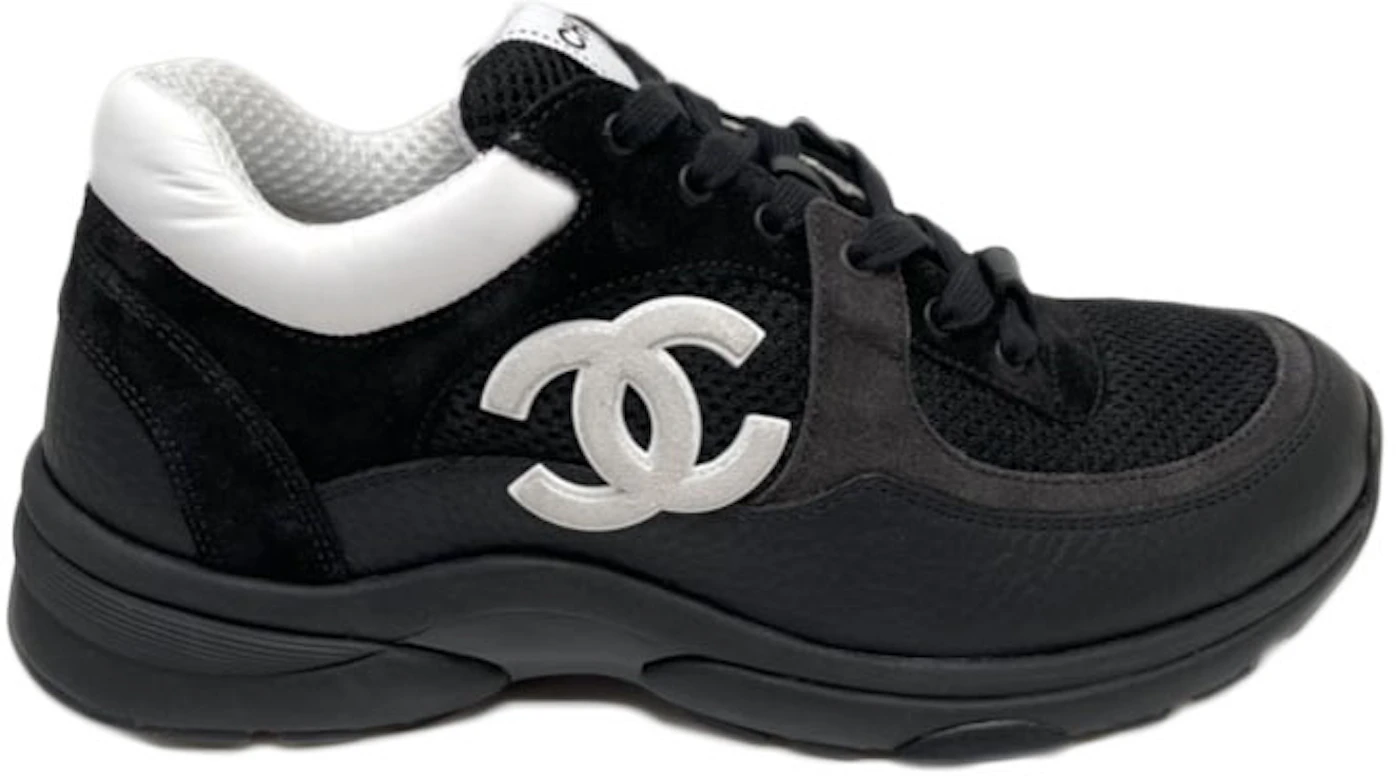 Chanel Low Top Trainer Black White (Women's)