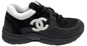 Chanel Low Top Trainer Black White (W)