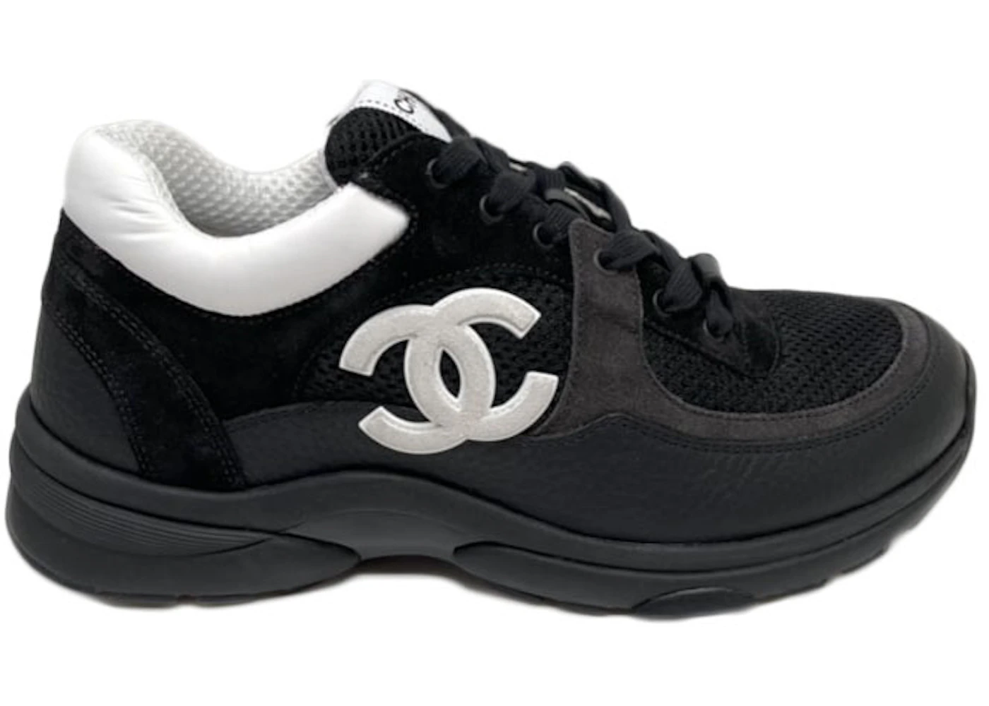 Chanel trainers triple white Clearance