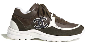 Chanel Low Top Trainer Brown Green