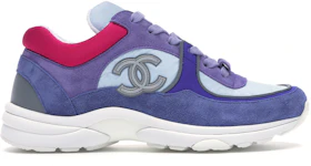 Chanel Low Top Trainer CC Ivory Blue (Women's)