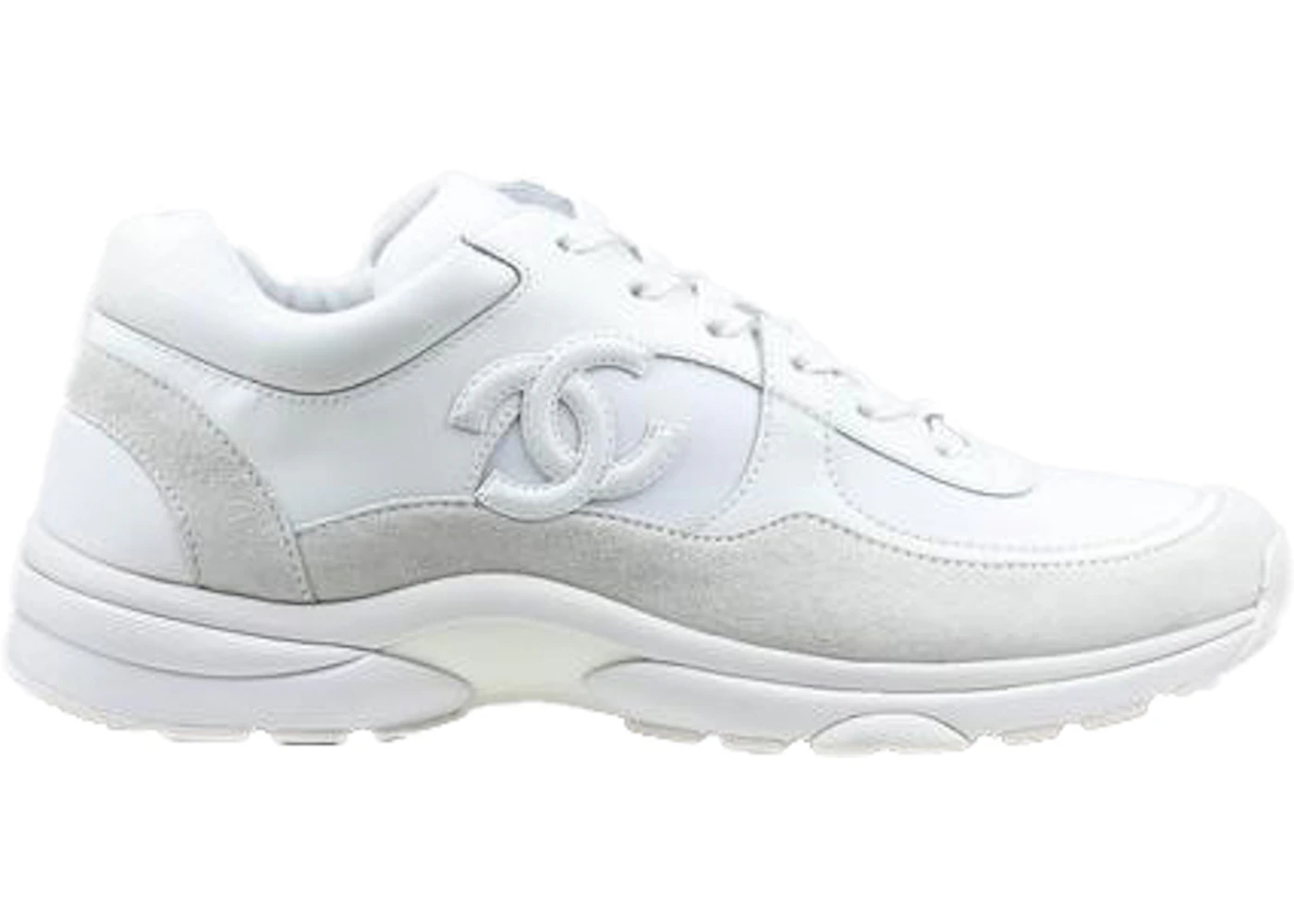 Chanel cc runners white Clearance