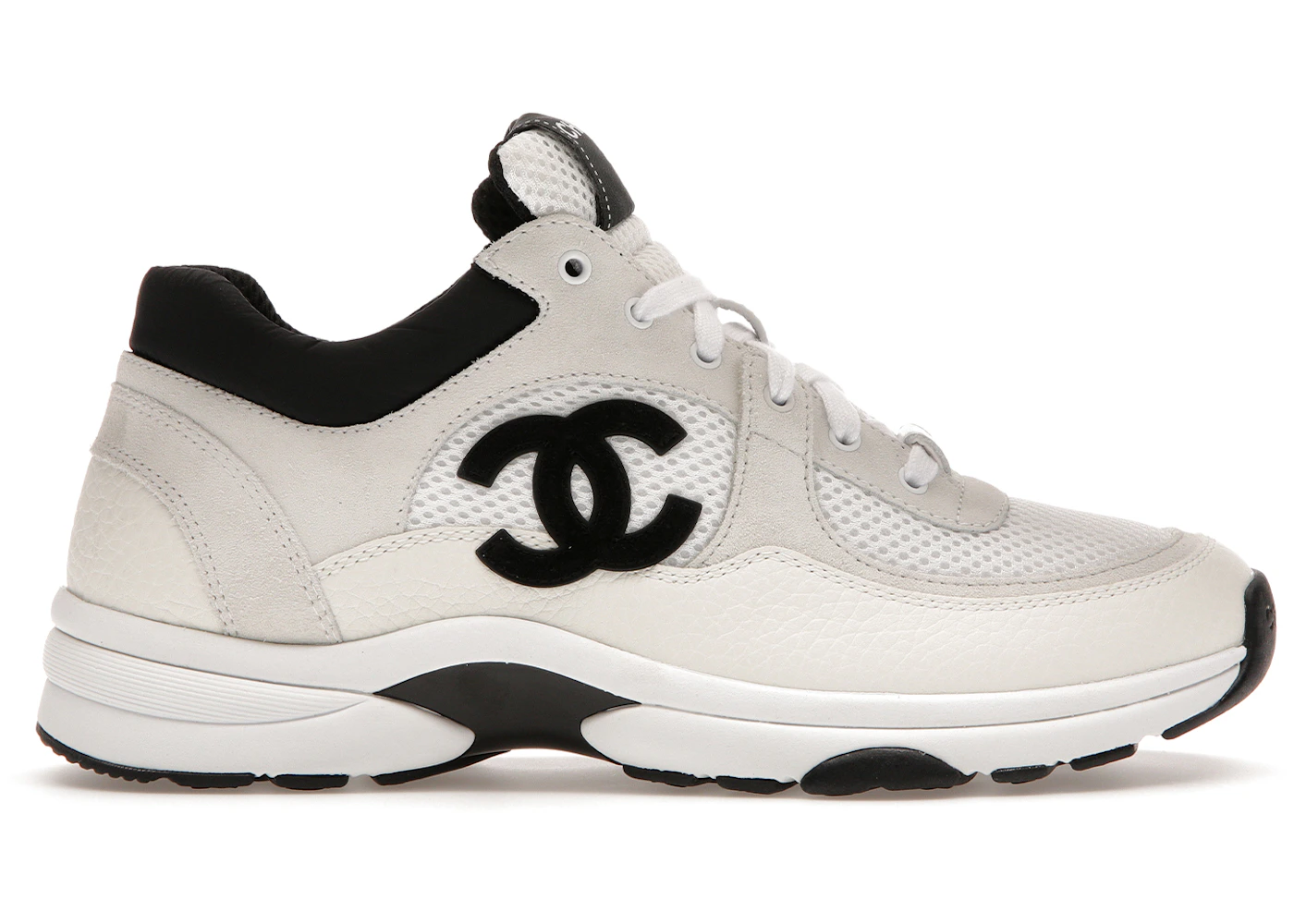 chanel suede sneakers