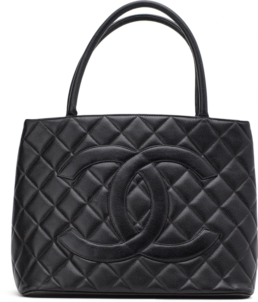 CHANEL Grand Shopping Tote (GST) Bag Black Caviar with Gold Hardware 2013