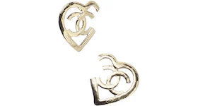 Chanel Metal Earrings Gold