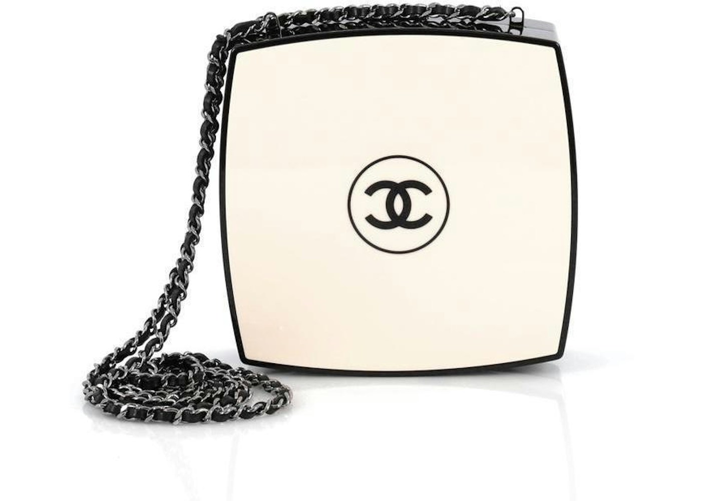 Chanel CC Minaudiere Compact Small Nude