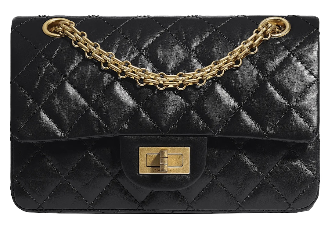 Pre-owned Chanel Mini 2.55 Handbag Black