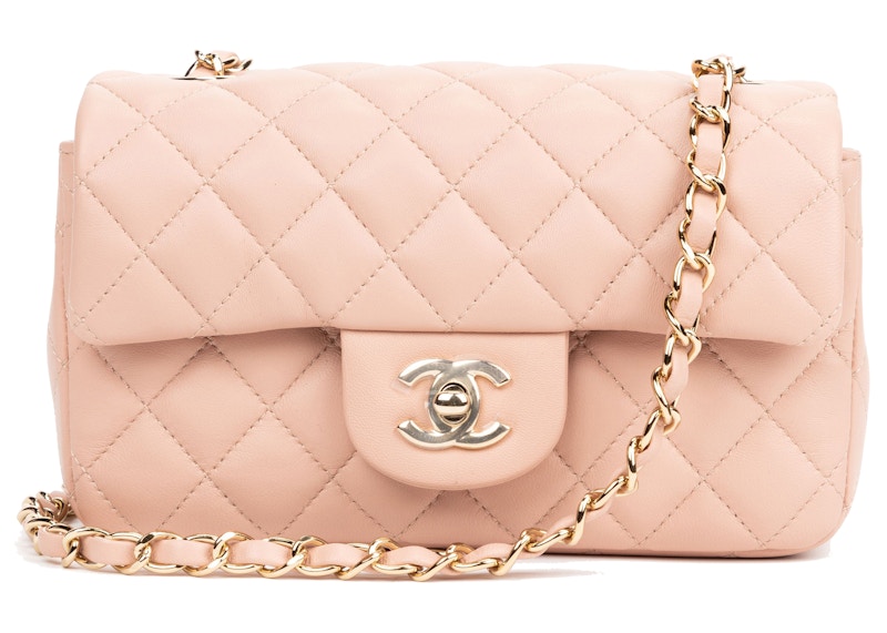 chanel mini pink caviar