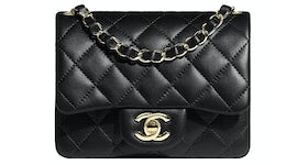 Chanel Mini Flap Bag Denim Blue In Denim With Gold-Tone - Us