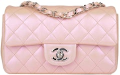 Chanel Mini Rectangular Flap Bag 21 Pink
