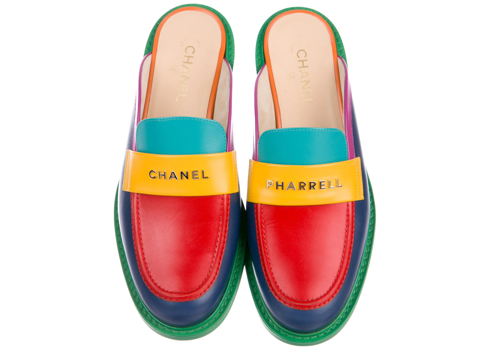 Chanel  Pharrell Williams x Chanel SS19 Capsule Collection Loafers Mules  Mules  Size FR 405 in Italy